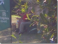 A gentleman reading a Gospel tract