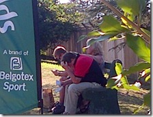 A gentleman reading a Gospel tract