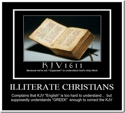 Illiterate Christians