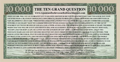 Ten Grand Note Back ~ Click to open
