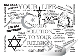 Your Life~ God's Solution to Your Religion: Click to read Tract