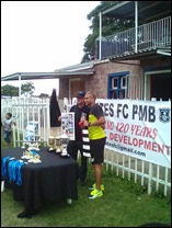 Bryce Moon of Maritzburg United in the yellow played his junior football at Pirates F.C.