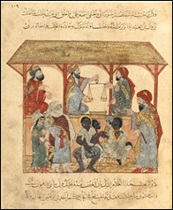 13th century slave market in the Yemen [Photo: WikiIslam]