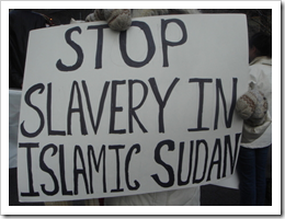 Unlike the West, slavery is still alive and thriving in the Islamic East.