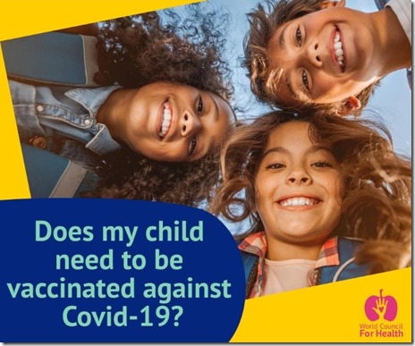 Does my child need to be vaccinated against Covid-19?
